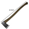 Image of 28" Realistic FOAM Felling Axe Toy LARP Adult Spooky Halloween Party Cosplay Costume Accessory for Cosplay & Carnival Parties