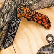 8.25" Cleaver Outdoor Folding Pocket Knife for Men Women – Razor Sharp Stainless Steel Blade, Compact & Durable Gear Tools for Camping, Hiking, Survival, Tactical and Everyday Carry (EDC)