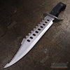 Image of 17" Stainless Steel Bowie Razor Blade Hunting Tactical Knife with Sheath