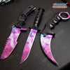 Image of 3PC COMBO CSGO Tactical Fixed Blade Knife Set - Hawkbill, Huntsman, Combat Knife