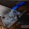 Image of 7.5" TACTICAL FIXED BLADE KNIFE FULL TANG CLEAVER w/ GUT HOOK