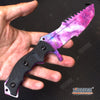 Image of 3PC COMBO CSGO Tactical Fixed Blade Knife Set - Hawkbill, Huntsman, Combat Knife