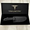 Image of TAKUMITAK 9.5" Fixed Blade Knife D2 5mm Drop Point Blade G10 & Kydex Sheath Tactical Knife