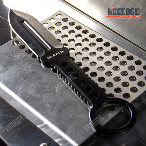 8.25" FULL TANG TACTICAL FIXED BLADE KNIFE  w/ KYDEX SHEATH SPEAR POINT BLADE