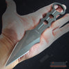 Image of 9" Full Tang Tactical Fixed Blade / Throwing / Spear Tip Knife With Quick Deploy Sheath Outdoor Gear Survival