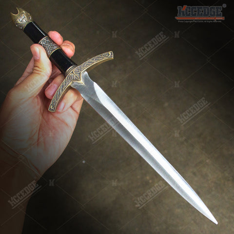 13.5" Historical Medieval Knight's Dagger with Stainless Steel Blade
