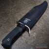 Image of 17" Stainless Steel Bowie Razor Blade Hunting Tactical Knife with Sheath