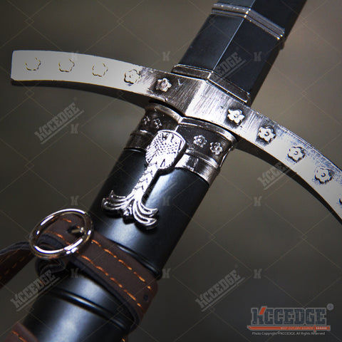 2 STYLE 23" King Arthur Excalibur Crusader Medieval Sword Scabbard Historical Fantasy Dagger