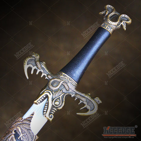 16" Medieval Dragon King Dagger with Stainless Steel Blade