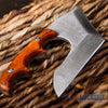 Image of 4.75" TACTICAL FIXED BLADE KNIFE FULL TANG CAMPING KNIFE w/ WOOD HANDLE