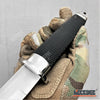 Image of 12.5" SAMURAI STYLE TANTO FIXED BLADE KNIFE MILITARY Knife SURVIVAL CAMPING GEAR