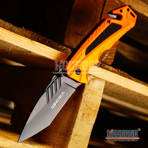 6PC COMBO KNIFE SET 8.125" TANTO Tactical Knife Survival Pocket Folding Outdoor