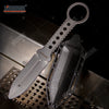 Image of 8.25" FULL TANG TACTICAL FIXED BLADE KNIFE  w/ KYDEX SHEATH SPEAR POINT BLADE