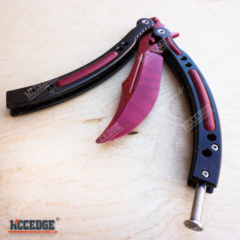 COUNTER STRIKE CSGO Practice Balisong Butterfly Trainer - Non Sharp Version