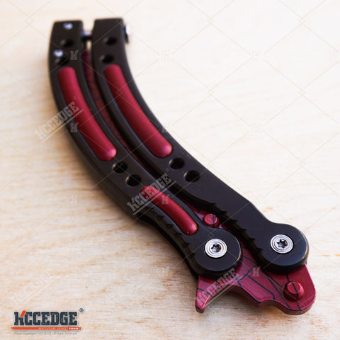 COUNTER STRIKE CSGO Practice Balisong Butterfly Trainer - Non Sharp Version