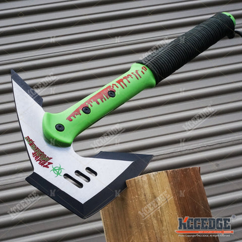 16.5" Survival Zombie Killer Throwing Axe with Sheath