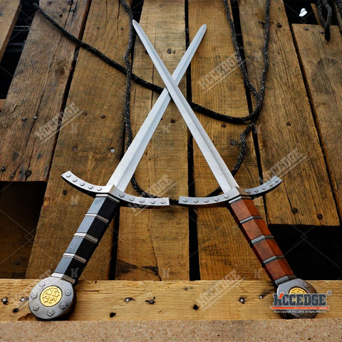 23" King Arthur Excalibur Crusader Medieval Sword Scabbard Historical Dagger