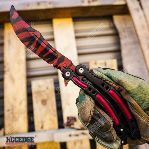 COUNTER STRIKE CSGO Practice Balisong Butterfly Trainer - Non Sharp Version