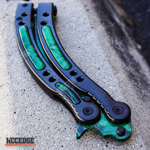 COUNTER STRIKE CSGO Practice Balisong Butterfly Trainer - Non Sharp Version