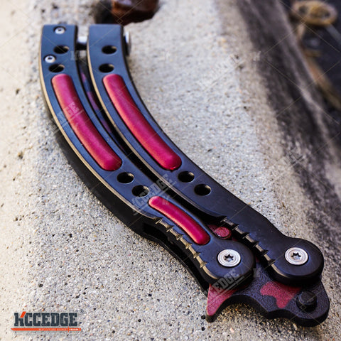 COUNTER STRIKE CSGO Practice Balisong Butterfly Trainer - Non Sharp Version