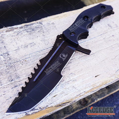 3PC COMBO CSGO Tactical Fixed Blade Knife Set - Hawkbill, Huntsman, Combat Knife
