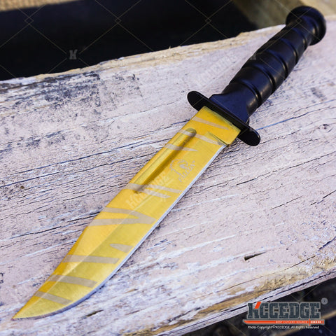 3PC COMBO CSGO Tactical Fixed Blade Knife Set - Hawkbill, Huntsman, Combat Knife