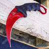 Image of 3PC COMBO CSGO Tactical Fixed Blade Knife Set - Hawkbill, Huntsman, Combat Knife