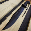 Image of Greek Warrior MOLON LABE KNIFE COLLECTIONS FIXED KNIFE JUNGLE HUNTING CAMP GEAR