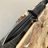 Image of TAKUMITAK 9.5" Fixed Blade Knife D2 5mm Spearpoint Blade G10 & Kydex Sheath Tactical Knife