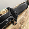 Image of TAKUMITAK 9.5" Fixed Blade Knife D2 5mm Spearpoint Blade G10 & Kydex Sheath Tactical Knife