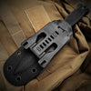 Image of TAKUMITAK 9.5" Fixed Blade Knife D2 5mm Spearpoint Blade G10 & Kydex Sheath Tactical Knife