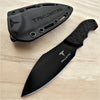 Image of TAKUMITAK 9.5" Fixed Blade Knife D2 5mm Drop Point Blade G10 & Kydex Sheath Tactical Knife