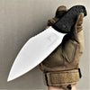 Image of TAKUMITAK 9.5" Fixed Blade Knife D2 5mm Drop Point Blade G10 & Kydex Sheath Tactical Knife