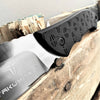 Image of TAKUMITAK 9.5" Fixed Blade Knife D2 5mm Drop Point Blade G10 & Kydex Sheath Tactical Knife