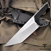 Image of TAKUMITAK 11" Fixed Blade Knife Full Tang D2 Blade 4.88mm Straight Back Blade G10 Handle Kydex Sheath Camping Knife Hunting Knife