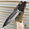 Image of TAKUMITAK 11" Fixed Blade Knife Full Tang D2 Blade 4.71mm Spear Point Blade G10 Handle Kydex Sheath Hunting Knife