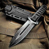 Image of TAKUMITAK 11" Fixed Blade Knife Full Tang D2 Blade 4.71mm Spear Point Blade G10 Handle Kydex Sheath Survival Knife Survival Gear