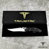 Image of TAKUMITAK 10" Fixed Blade Knife Full Tang D2 Blade 4.82mm Tanto Recurve Blade G10 Handle Kydex Sheath Camping Knife Hunting Knife
