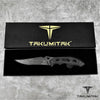 Image of TAKUMITAK 10" Fixed Blade Knife Full Tang D2 Blade 4.82mm Tanto Recurve Blade G10 Handle Kydex Sheath Camping Knife Hunting Knife