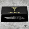 Image of TAKUMITAK 10" Fixed Blade Knife Full Tang D2 Blade 4.82mm Tanto Recurve Blade G10 Handle Kydex Sheath Survival Knife Emergency Knife