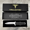 Image of TAKUMITAK 11" Fixed Blade Knife Full Tang D2 Blade 4.71mm Spear Point Blade G10 Handle Kydex Sheath Survival Knife Survival Gear