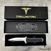 Image of TAKUMITAK 11" Fixed Blade Knife Full Tang D2 Blade 4.71mm Spear Point Blade G10 Handle Kydex Sheath Tactical Knife