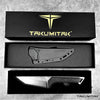 Image of TAKUMITAK 11" Fixed Blade Knife Full Tang D2 Blade 4.88mm Straight Back Blade G10 Handle Kydex Sheath Survival Knife Emergency Knife