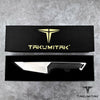 Image of TAKUMITAK 11" Fixed Blade Knife Full Tang D2 Blade 4.88mm Straight Back Blade G10 Handle Kydex Sheath Tactical Knife