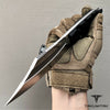 Image of TAKUMITAK 10" Fixed Blade Knife Full Tang D2 Blade 4.90mm Clip Point Blade G10 Handle Kydex Sheath Tactical Knife