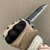 Image of TAKUMITAK 11" Fixed Blade Knife Full Tang D2 Blade 4.79mm Drop Point Blade G10 Handle Kydex Sheath Tactical Knife EDC Bushcraft Go Bag Knife