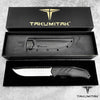 Image of TAKUMITAK 11" Fixed Blade Knife Full Tang D2 Blade 4.79mm Drop Point Blade G10 Handle Kydex Sheath Tactical Knife EDC Bushcraft Go Bag Knife