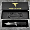 Image of Takumitak 11" Fixed Blade Knife Full Tang Serrated D2 Blade 4.71mm Clip Point Blade G10 Handle Kydex Sheath Camping Knife Hunting Knife EDC Bushcraft Go Bag Knife