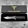 Image of Takumitak 11" Fixed Blade Knife Full Tang Serrated D2 Blade 4.71mm Clip Point Blade G10 Handle Kydex Sheath Camping Knife Hunting Knife EDC Bushcraft Go Bag Knife
