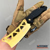 Image of 9.25" Camping Cleaver Pocket Knife With 3.5" Blade Fishing Knife Glass Breaker